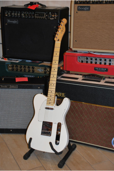 Fender Mexico Standard Telecaster Maple Neck Artic White