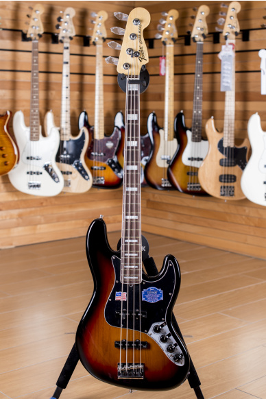 Fender American Deluxe Jazz Bass Rosewood 3 Color Sunburst 2010