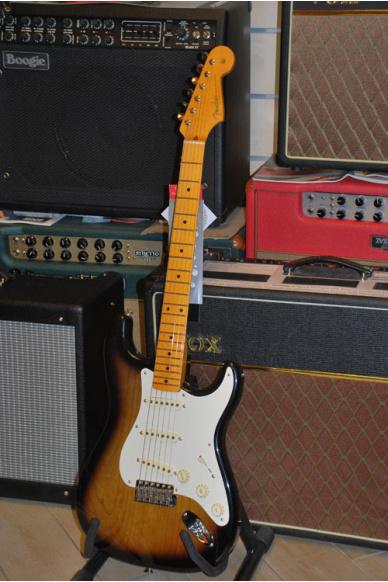 Fender Stratocaster Eric Johnson 2 Colour Sunburst