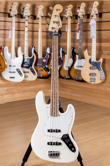 Fender Mexico Standard Jazz Bass Rosewood Artic White 2011
