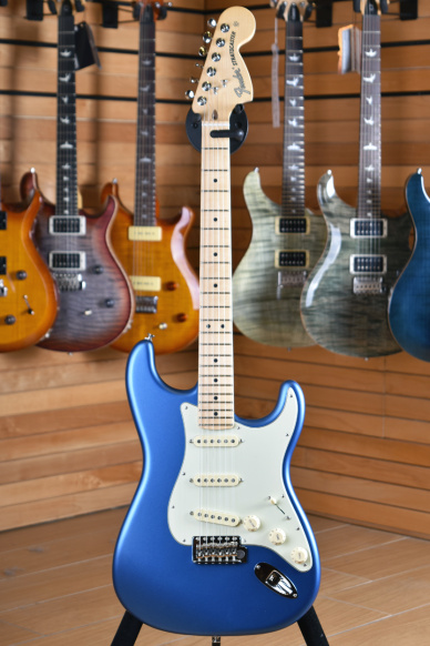 Fender American Performer Stratocaster Maple Fingerboard Satin Lake Placid Blue
