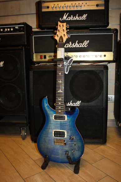PRS Paul Reed Smith 408 FM Flamed Neck Faded Blue Burst
