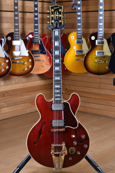 Gibson Custom ES-355 1960 Noel Gallagher Murphy Lab Aged '60s Cherry Gold Aged Hardware