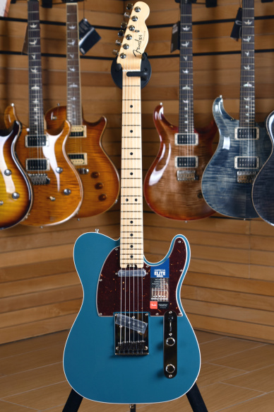 Fender American Elite Telecaster Maple Neck Ocean Turquoise