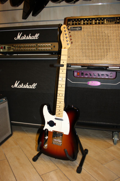 Fender American Standard Telecaster Maple Neck 3 Color Sunburst Lefty 2008