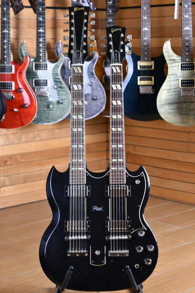 Gibson Custom Shop Slash Aged/Signed 1966 EDS-1275 Doubleneck Replica