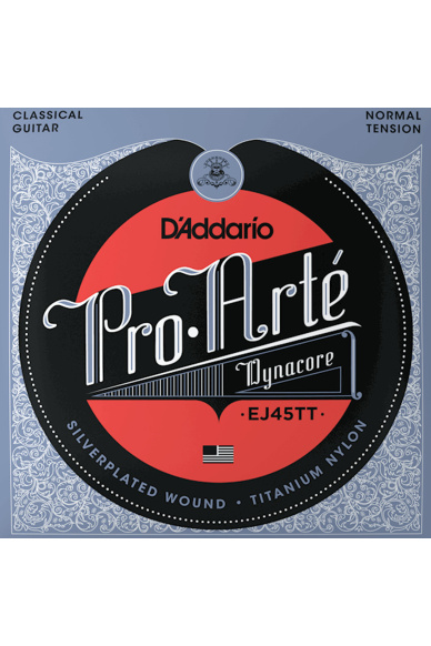 D'Addario EJ45TT Pro-Arte’ Normal Tension Dynacore Classical Guitar Strings