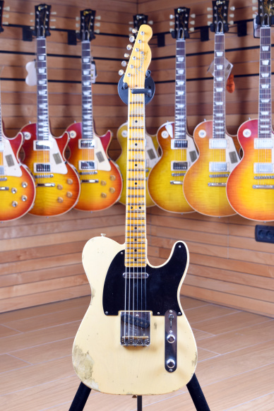 Fender Custom Shop '51 Telecaster Heavy Relic Faded Nocaster Blonde