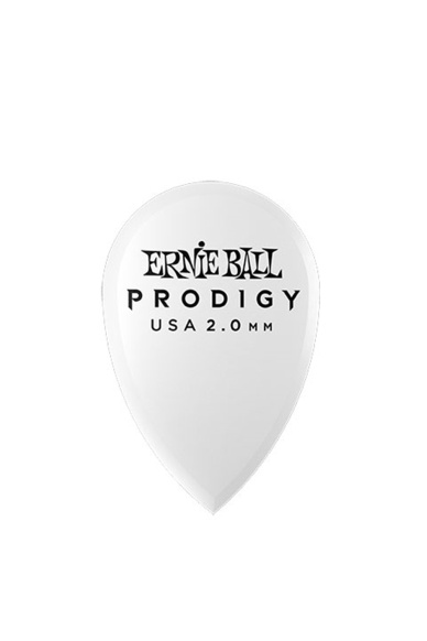 Ernie Ball 9336 Plettri Prodigy Teardrop White 2,0mm x6