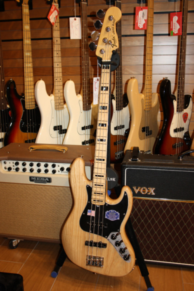 Fender American Deluxe Jazz Bass Maple Neck ASH Natural 2010