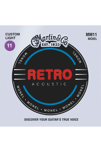 MM11 Retro Acoustic Custom Light Monel Wound 11-52