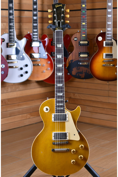 Gibson Custom Murphy Lab 1958 Les Paul Standard Reissue Heavy Aged Lemon Burst ( S.N. 82328 )