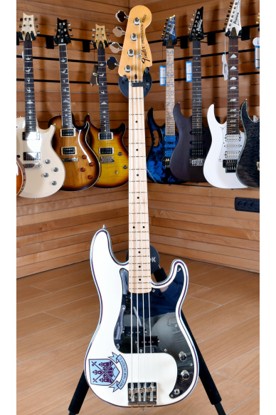Fender Mexico Steve Harris Precision Bass Olympic White