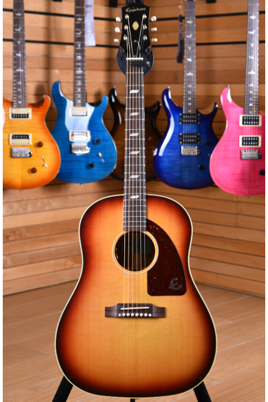 Epiphone USA Texan Acoustic Guitar Vintage Sunburst