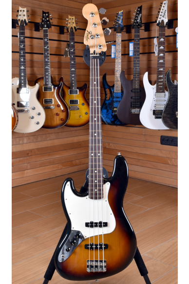 Fender Mexico Standard Jazz Bass Rosewood Brown Sunburst Lefty