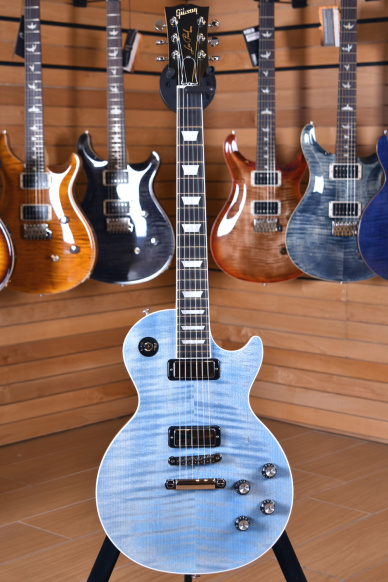 Gibson Les Paul Deluxe Player Plus 2018 Satin Ocean Blue