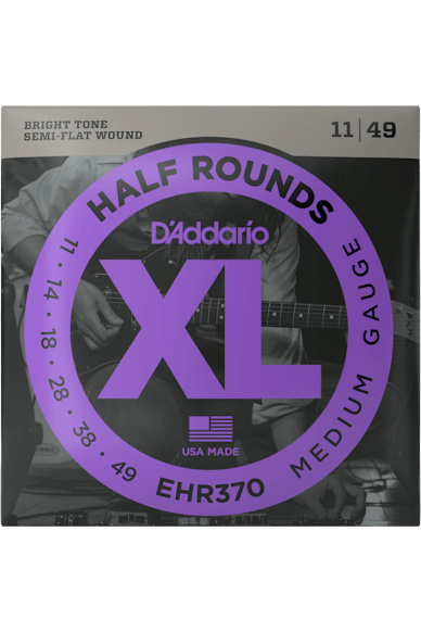 D'Addario EHR370 Half Rounds 11-49 Medium Set