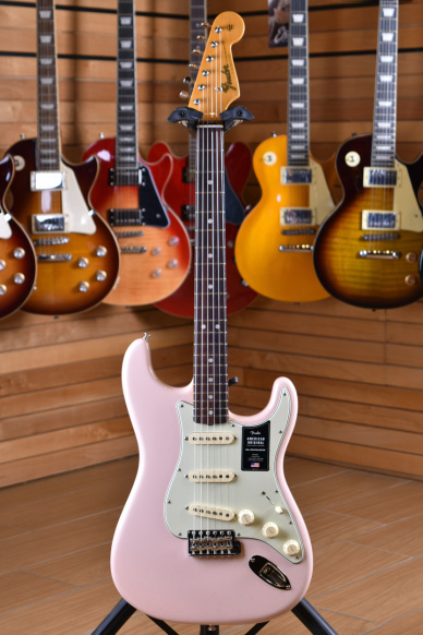 Fender American Original '60s Stratocaster Rosewood Fingerboard Shell Pink