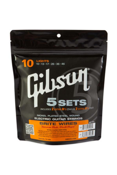 Gibson Brite Wires 5 Sets 10/46
