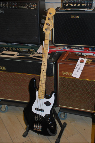 Fender American Standard Jazz Bass Maple Neck Black 2008