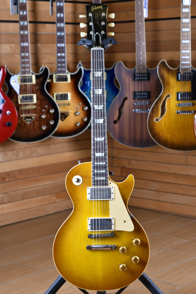 Gibson Custom 1958 Les Paul Standard Reissue VOS Lemon Burst ( S.N. 821707 )