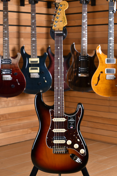 Fender American Professional II Stratocaster HSS Rosewood Fingerboard 3 Tone Sunburst