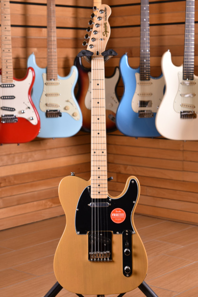Squier (by Fender) Affinity Serie Telecaster Maple Neck Butterscotch Blonde
