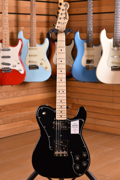 Fender Made In Japan Traditional '70s Telecaster Custom Maple Neck Black