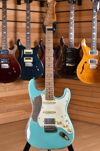 Xotic XSC-2 Seafoam Green Super Heavy Aged Roasted Master Grade Neck ( Raw Vintage 50 & Raw Vintage Paf )