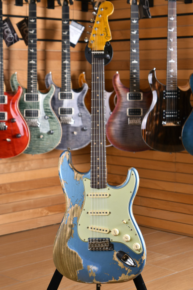Fender Custom Shop Winter Limited Edition 2019 Stratocaster '63 Super Heavy Aged Lake Placid Blue