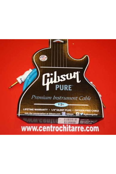 Gibson Premium Cable 12ft Blue