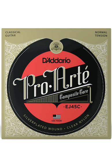 D'Addario EJ45C Pro-Arte’ Normal Tension Composite Core Classical Guitar Strings