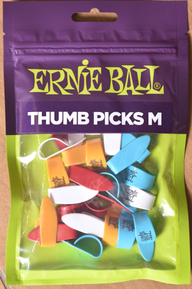 Ernie Ball 9210 Thumbpicks Medium Pack