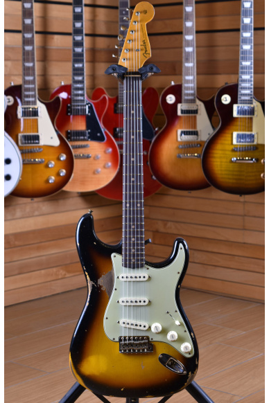 Fender Custom Shop Stratocaster '61 Heavy Relic Rosewood Fingerboard Super Faded/Aged 3 Tone Sunburst