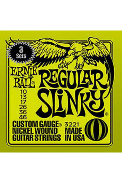 Ernie Ball 3221 Regular Slinky Triple Pack