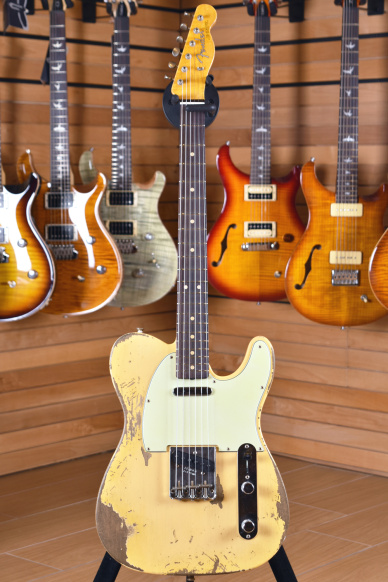 Fender Custom Shop Telecaster '63 Heavy Relic Butterscotch Blonde 2017