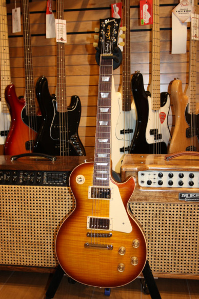 Gibson Les Paul Standard 2015 Honeyburst Perimeter Candy With GeForce