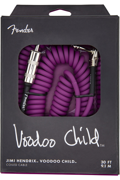 Fender Jimi Hendrix Voodoo Child Cable Purple 9.1m