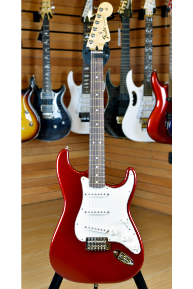 Fender Mexico Standard Stratocaster Rosewood Candy Apple Red 2011