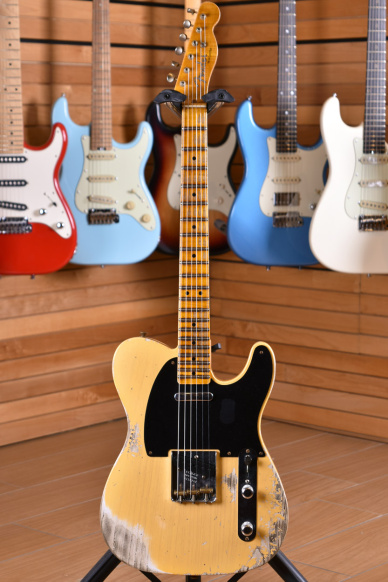 Fender Custom Shop Limited Edition '51 Telecaster Heavy Relic Maple Neck Aged Nocaster Blonde
