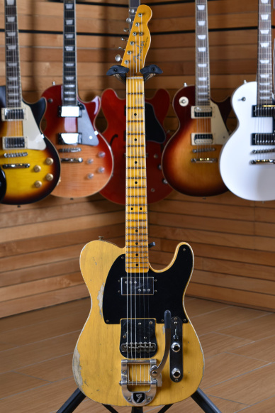 Fender Custom Shop Limited Edition Cunife Blackguard Telecaster Heavy Relic Maple Neck Aged Butterscotch Blonde