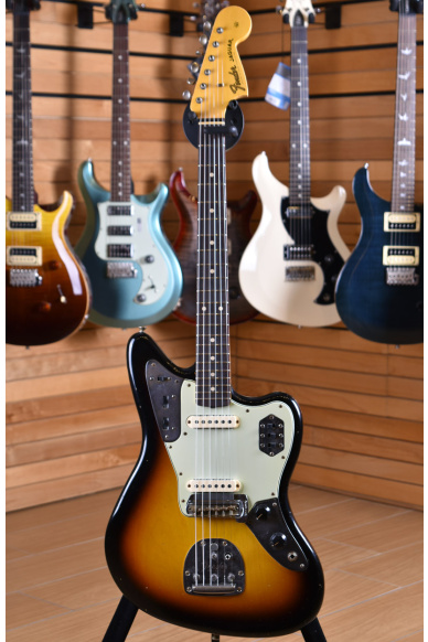 Fender Custom Shop S20 Limited Edition '63 Jaguar Journeyman Rosewood Fingerboard Faded 3 Tone Sunburst