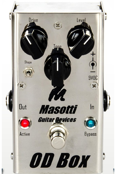 Masotti Guitar Devices Mezzabarba OD Box Overdrive