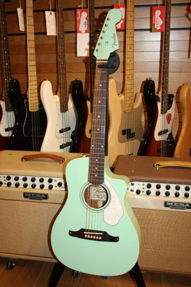 Fender Malibu CE Surf Green