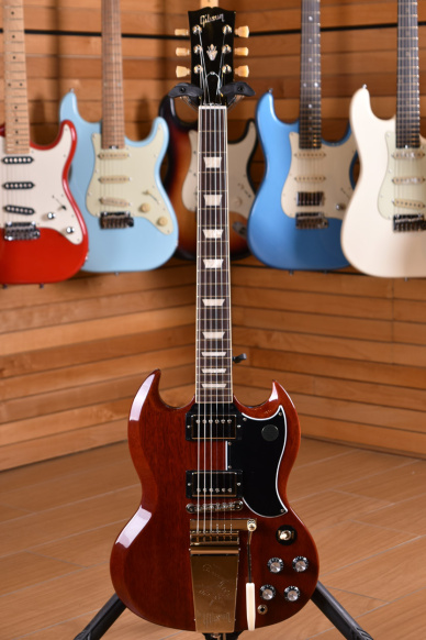 Gibson USA SG Standard '61 Maestro Vibrola Vintage Cherry ( S.N. 233510145 )