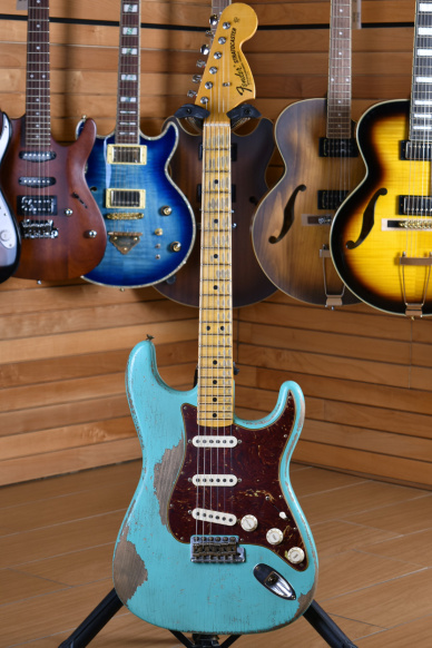 Fender Custom Shop Stratocaster '69 Relic Masterbuilt Greg Fessler Seafoam Green