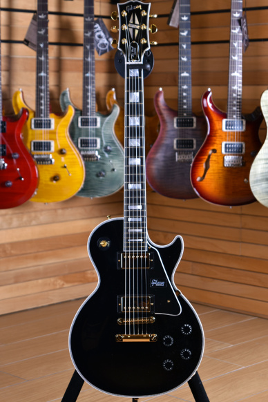 Gibson Custom Les Paul Custom Ebony GH with Ebony Fingerboard Gloss Specifications