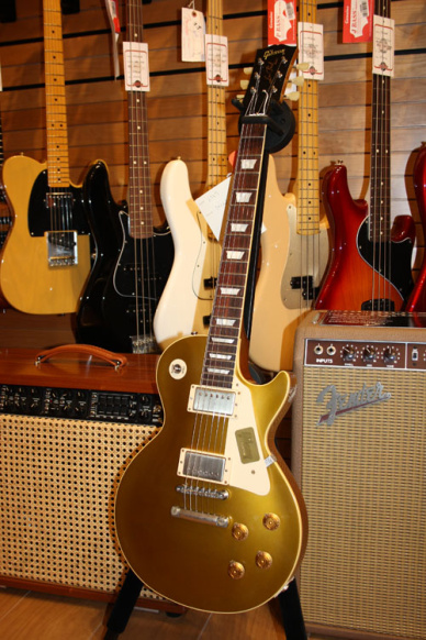 Gibson Custom Historic Collection Les Paul 1957 V.O.S. Gold Top Slim Neck