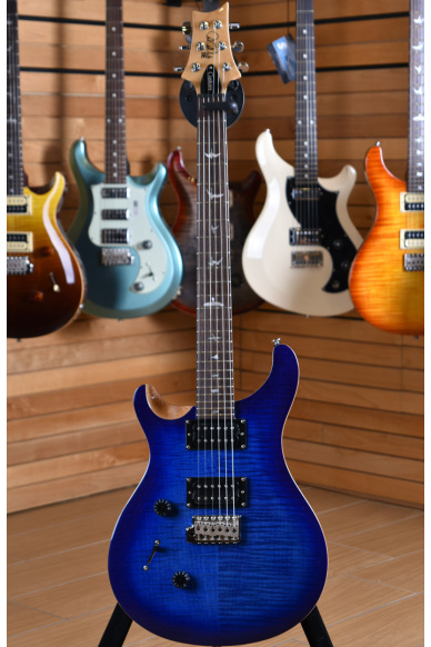 PRS Paul Reed Smith SE Custom 24 Faded Blue Burst Lefty NEW 2021