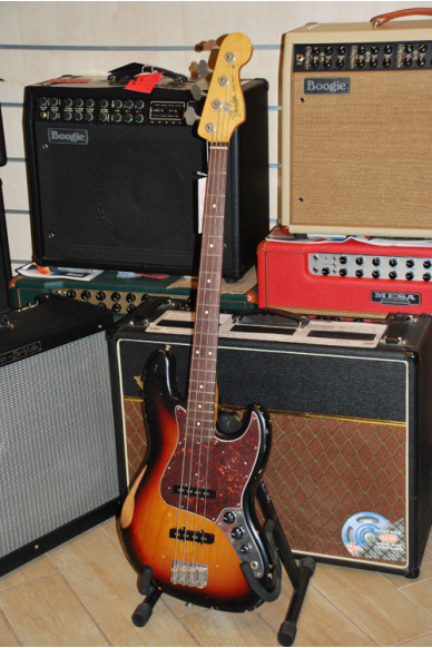 Fender Mexico Road Worn Jazz Bass 3 Color Sunburst